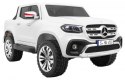 Auto Na Akumulator Mercedes Benz X-Class Biały Pilot Napęd 4x4 MP4 LED EVA