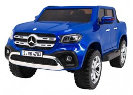 Auto Na Akumulator Mercedes Benz X-Class Niebieski Pilot Napęd 4x4 MP4 EVA