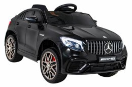 Auto Na Akumulator Mercedes Benz GLC63S Czarny Pilot Napęd 4x4 MP3 LED EVA