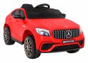 Auto Na Akumulator Mercedes Benz GLC63S Czerwony Pilot Napęd 4x4 MP3 LED