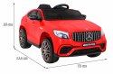 Auto Na Akumulator Mercedes Benz GLC63S Czerwony Pilot Napęd 4x4 MP3 LED