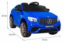 Auto Na Akumulator Mercedes Benz GLC63S Niebieski Pilot Napęd 4x4 MP3 LED