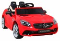 Auto Na Akumulator Mercedes Benz SLC300 Czerwony Dźwięki MP3 Światła Pilot