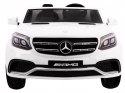 Auto na akumulator Mercedes AMG GLS63 Biały Lakierowany 4x4 Nawiew LED