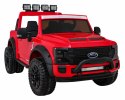 Jeep Na Akumulator Pojazd Ford Super Duty Czerwony