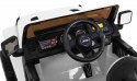 Jeep Na Akumulator Wrangler Rubicon Biały Pilot Radio MP3 LED Koła EVA