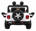 Jeep Na Akumulator Wrangler Rubicon Biały Pilot Radio MP3 LED Koła EVA