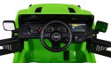 Jeep Na Akumulator Wrangler Rubicon Zielony Pilot Radio MP3 LED Koła EVA