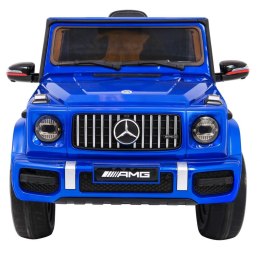 Auto Na Akumulator Mercedes AMG G63 Lakier Niebieski Pilot MP3 LED EVA