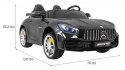 Auto Na Akumulator Mercedes-Benz GT R Lakier Czarny Napęd 4x4 Pilot MP3 LED