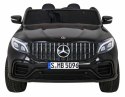 Auto Na Akumulator Mercedes GLC 63S Czarny Napęd 4x4 MP4 LED Ekoskóra EVA