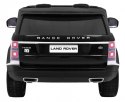 Auto Na Akumulator Range Rover HSE 2-Osobowe Czarny Pilot Panel Audio LED