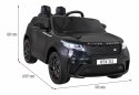 Auto Na Akumulator Range Rover Velar Czarny Pilot Wolny Start MP3 LED