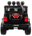 Jeep Na Akumulator Terenowy Raptor Drifter Czarny Pilot Napęd 4x4 MP3 LED