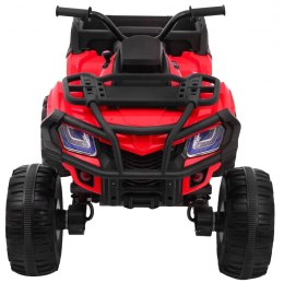 Quad Na Akumulator XL ATV 2,4GHz Czerwony Pilot Napęd 4x4 Bagażnik LED