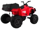 Quad Na Akumulator XL ATV 2,4GHz Czerwony Pilot Napęd 4x4 Bagażnik LED