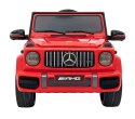 Auto Na Akumulator Mercedes AMG G63 Czerwony Pilot MP3 LED Wolny Start EVA