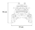 Auto Na Akumulator Pojazd OFF ROAD Speed Czarny