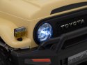 Auto Na Akumulator Toyota FJ Cruiser Beżowy Pilot Napęd 4x4 Audio LED EVA