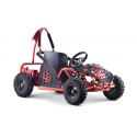 Gokart Na Akumulator Fast Dragon Czerwony 30km/h 1000W Regulacja siedzenia