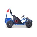 Gokart Na Akumulator Fast Dragon Niebieski 30km/h 1000W Regulacja siedzenia