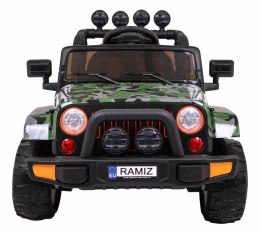 Jeep Na Akumulator Terenowe Full Time 4WD Moro Napęd 4x4 Pilot Audio LED