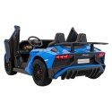 Auto Na Akumulator Lamborghini Aventador Niebieski Silnik bezszczotkowy LED