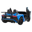 Auto Na Akumulator Lamborghini Aventador Niebieski Silnik bezszczotkowy LED