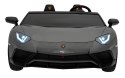 Auto Na Akumulator Lamborghini Aventador Szary Silnik bezszczotkowy LED