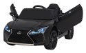 Auto Na Akumulator Lexus LC500 Czarny Pilot Wolny Start EVA Audio LED