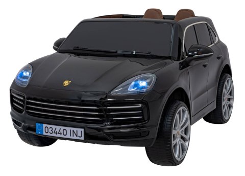 Auto Na Akumulator Porsche Cayenne S Lakier Czarny Pilot Audio LED