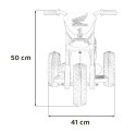 Mini Cross Na Akumulator Motorek Cross Honda CRF 450R Czerwony