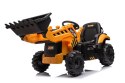 Traktor Na Akumulator Koparka Pojazd JCB Żółty Wolny Start Łyżka Klakson