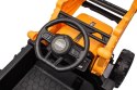 Traktor Na Akumulator Koparka Pojazd JCB Żółty Wolny Start Łyżka Klakson