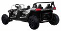 Auto Na Akumulator 4-osobowy Buggy ATV RACING UTV2000 Bateria Li-ion Biały