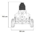 Gokart Spalinowy Pojazd Auto Terenowe MUD MONSTER Czarny