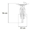 Mini Cross Spalinowy Motor Pojazd RENEGADE 50R Niebieski