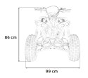 Mini Quad Spalinowy Pojazd RENEGADE HIPERFECT 125CC Czerwony