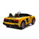 Auto Na Akumulator Audi Spyder R8 LIFT STRONG Żółty