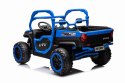 Auto Na Akumulator Pojazd Farmer Truck UTV Racing Niebieski