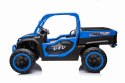 Auto Na Akumulator Pojazd Farmer Truck UTV Racing Niebieski