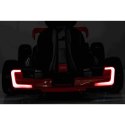 Gokart Na Akumulator Pojazd Audi z Funkcją Driftu Biały MP3 LED EVA