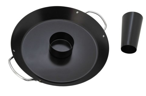 CATTARA Stojak grillowy do kurczaka z patelnią, stal CATTARA Stojak grillowy do kurczaka z patelnią, stal