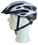 Kask rowerowy rozmiar L - biały