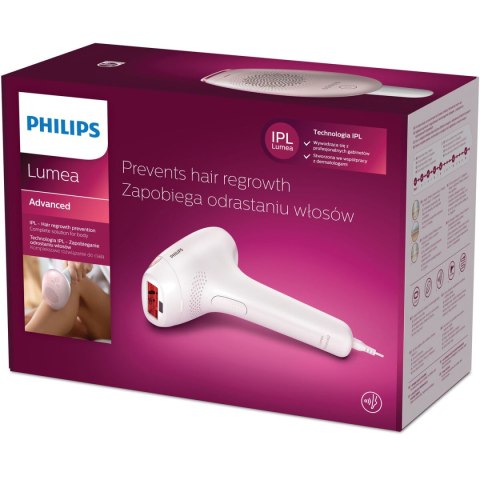 Depilator ze światłem pulsacyjnym z akcesoriami Philips Lumea Advanced SC1994/00