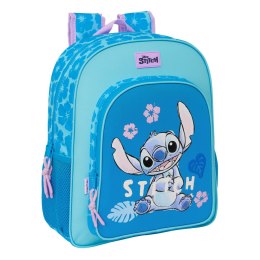 Plecak szkolny Lilo & Stitch Hawaii Niebieski 32 x 38 x 12 cm