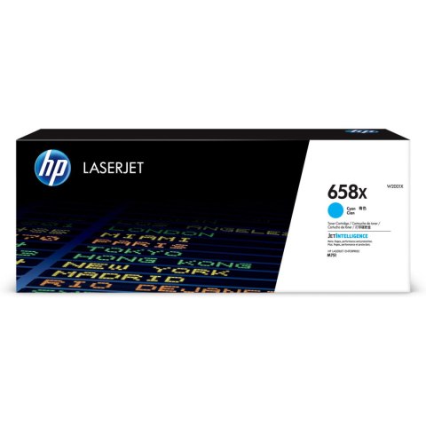 Toner Oryginalny HP M751 658X Turkusowy