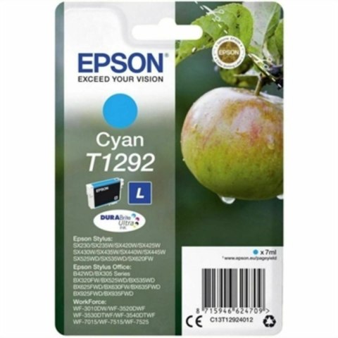 Zgodny pojemnik z tuszem Epson C13T12924012 Turkusowy