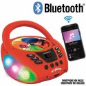 Odtwarzacz CD/MP3 Lexibook Miraculous Bluetooth 5.0 Czerwony