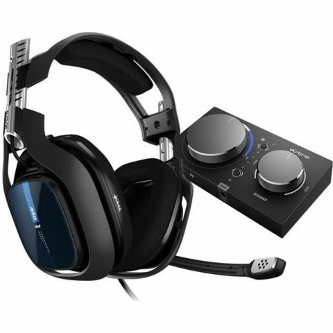 Słuchawki z Mikrofonem Astro A40 TR + MixAmp Pro 939 Czarny Czarny/Niebieski